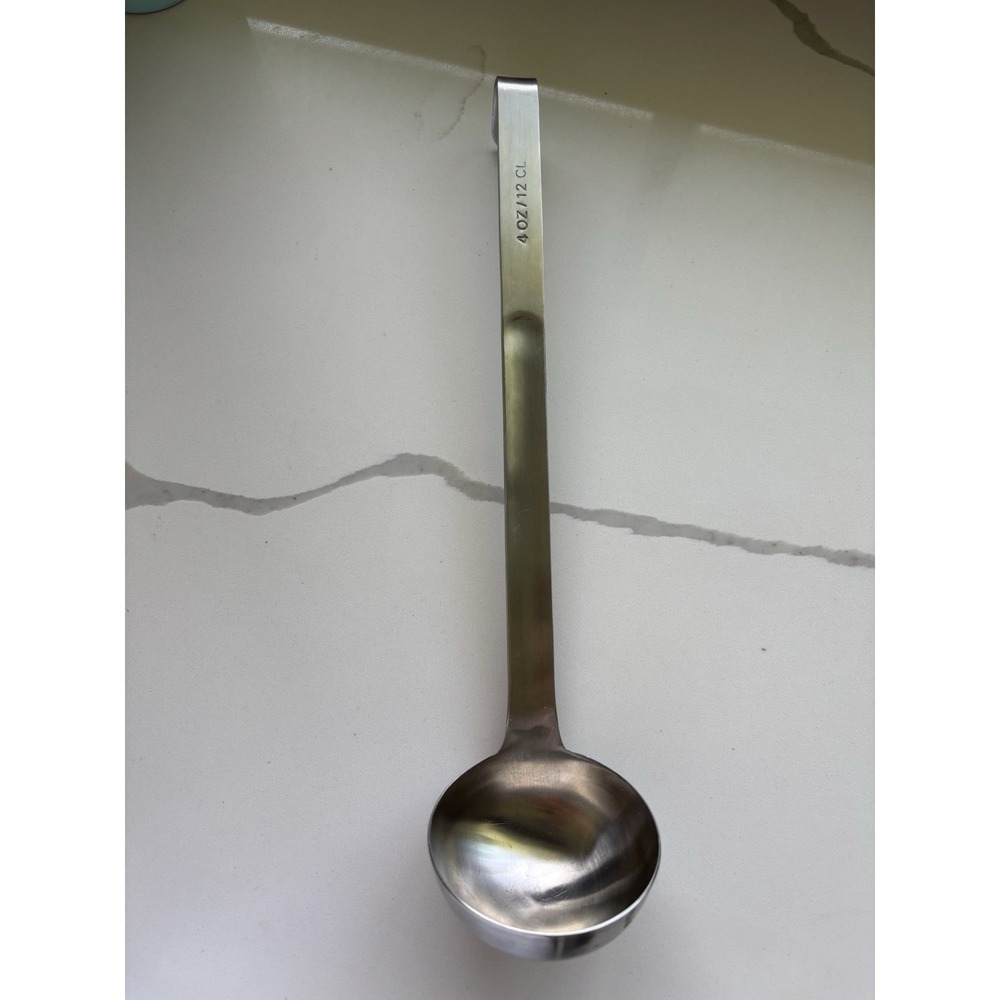 AMCO Rust Proof 18/8 Stainless Steel Ladle 10939 4oz China Vintage Commercial Sz